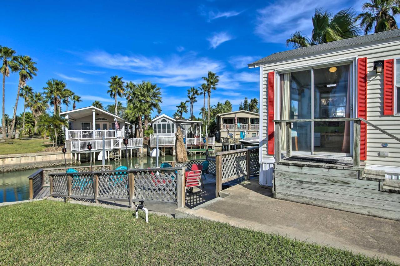 Cozy Waterfront Port Isabel Cottage With Deck! Eksteriør bilde