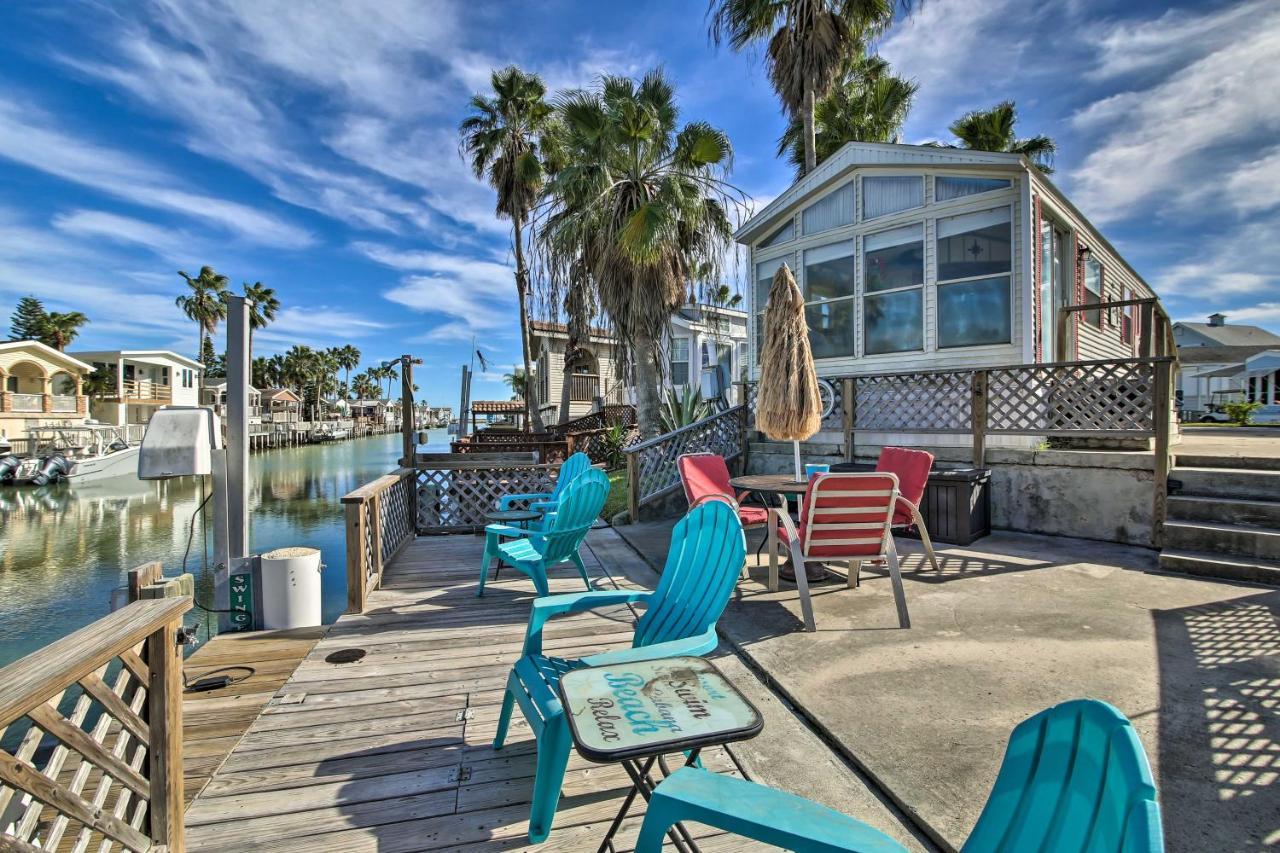 Cozy Waterfront Port Isabel Cottage With Deck! Eksteriør bilde