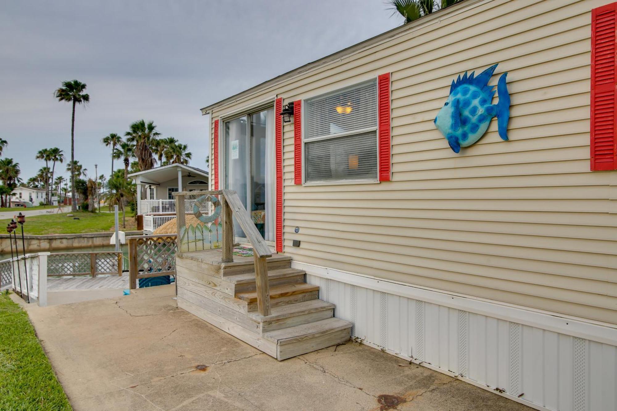 Cozy Waterfront Port Isabel Cottage With Deck! Eksteriør bilde